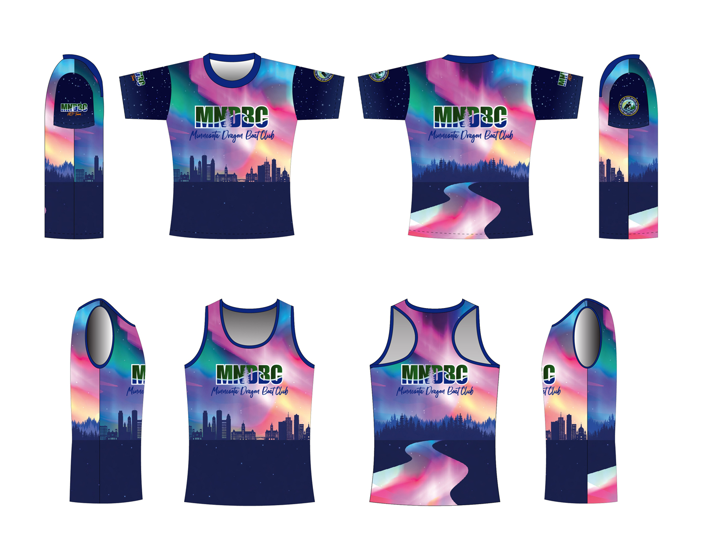 MN Dragon Boat Club Shirts