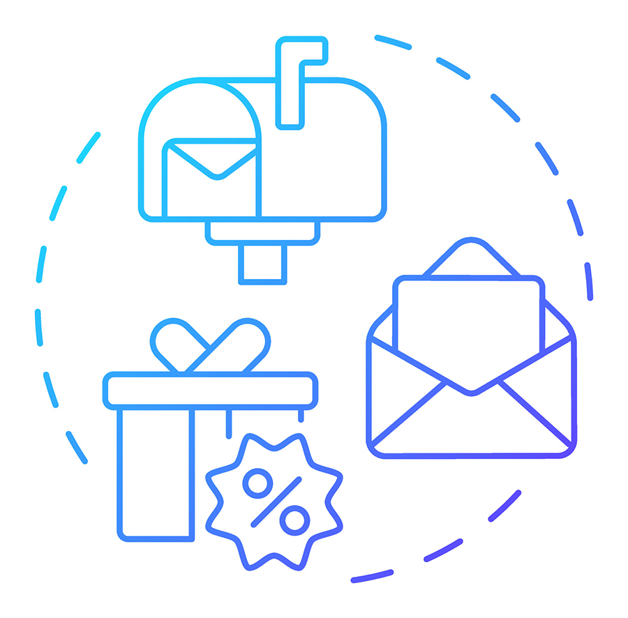 Direct Mail Postage and addressing