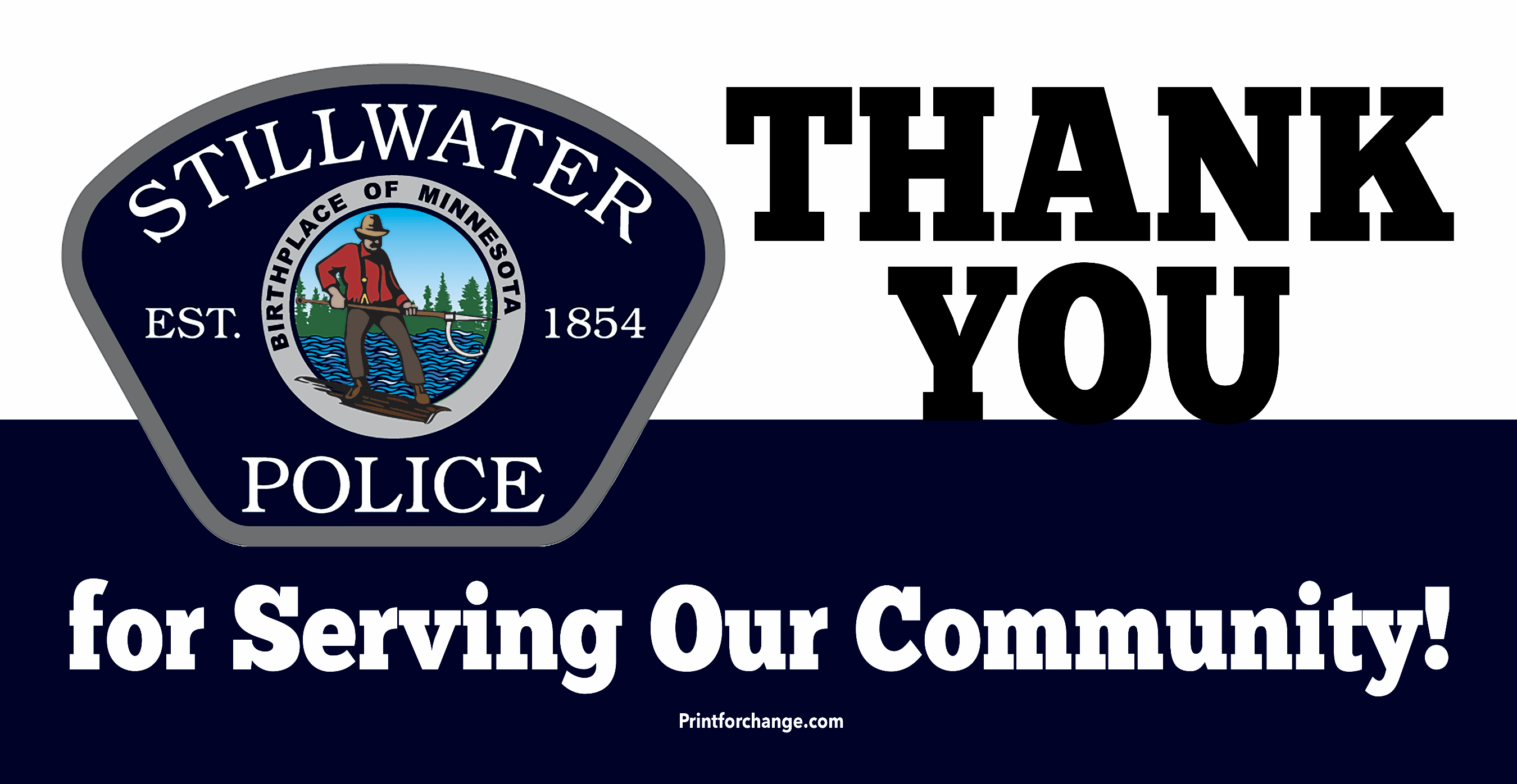 Stillwater Police Signs