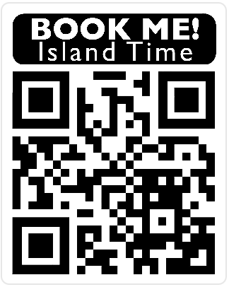Island Time QR Stickers