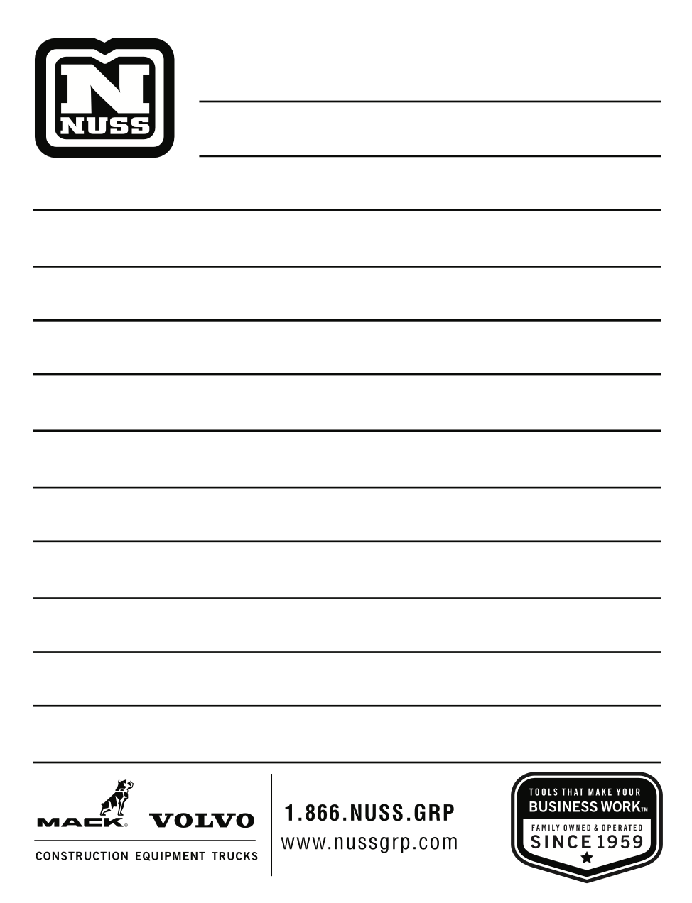 Nuss AstroBrite Notepads